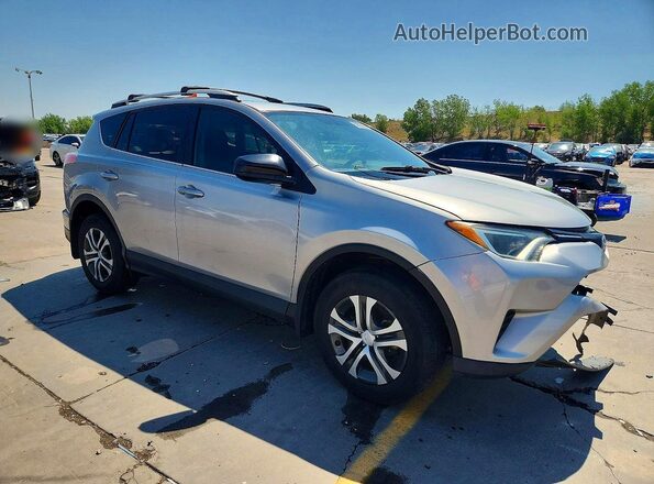 2T3BFREV4GW506274 2016 TOYOTA RAV4 Silver Передня права чверть
