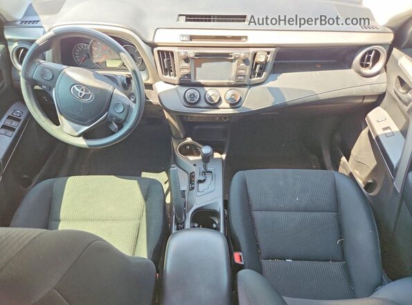 2T3BFREV4GW506274 2016 TOYOTA RAV4 Silver Вид панелі приладів
