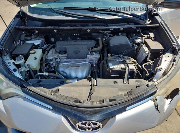 2T3BFREV4GW506274 2016 TOYOTA RAV4 Silver Вид підкапотного простору