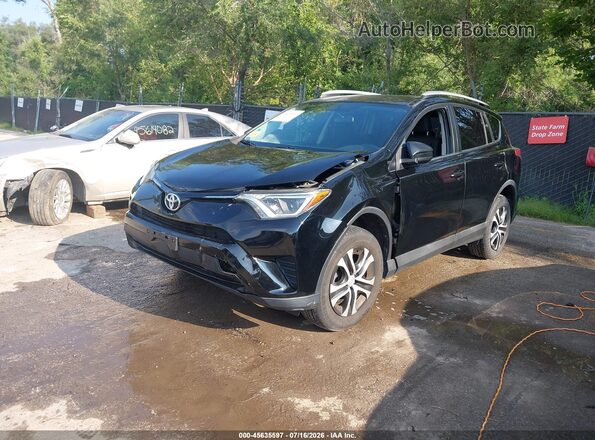 2T3BFREV4GW512883 2016 TOYOTA RAV4 Black Առջևի ձախ երեք քառորդ տեսարան