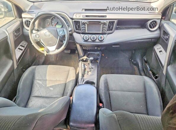 2T3BFREV4GW538061 2016 TOYOTA RAV4 Silver Widok deski rozdzielczej