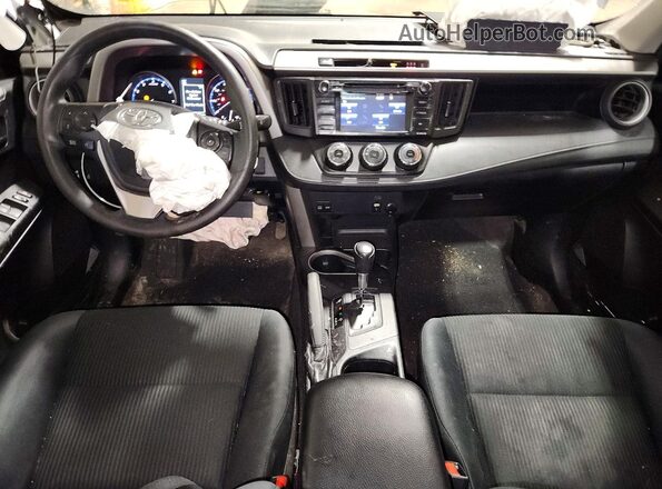2T3BFREV4HW556030 2017 TOYOTA RAV4 Charcoal Առջևի վահանակի տեսք