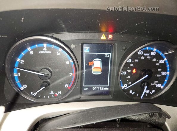 2T3BFREV4HW556030 2017 TOYOTA RAV4 Charcoal Սարքավորումների վահանակի տեսք