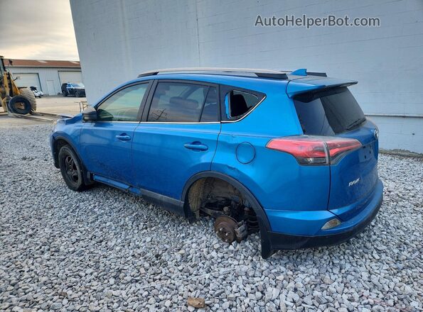 2T3BFREV4HW572230 2017 TOYOTA RAV4 Blue Задня ліва чверть