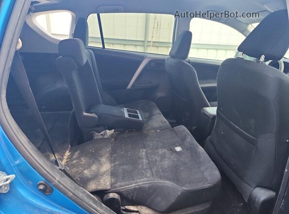 2T3BFREV4HW572230 2017 TOYOTA RAV4 Blue Вид задньої частини салону