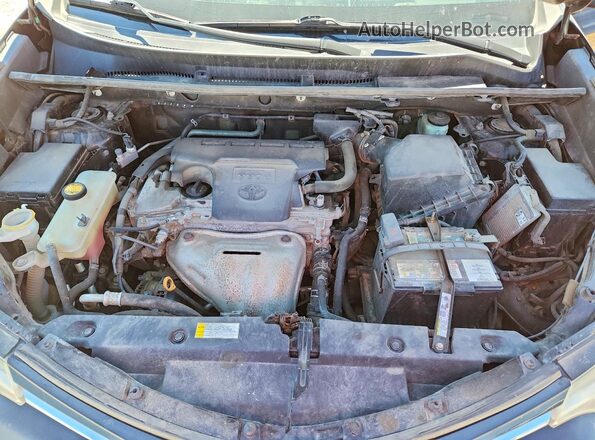 2T3BFREV4HW595992 2017 TOYOTA RAV4 Черный Вид подкапотного пространства