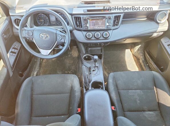 2T3BFREV4HW595992 2017 TOYOTA RAV4 Черный Вид панели приборов