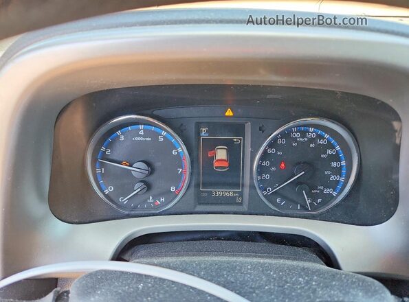 2T3BFREV4HW595992 2017 TOYOTA RAV4 Черный Вид щитка приборов