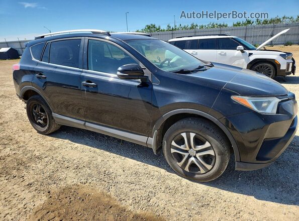 2T3BFREV4HW595992 2017 TOYOTA RAV4 Черный Передняя правая четверть