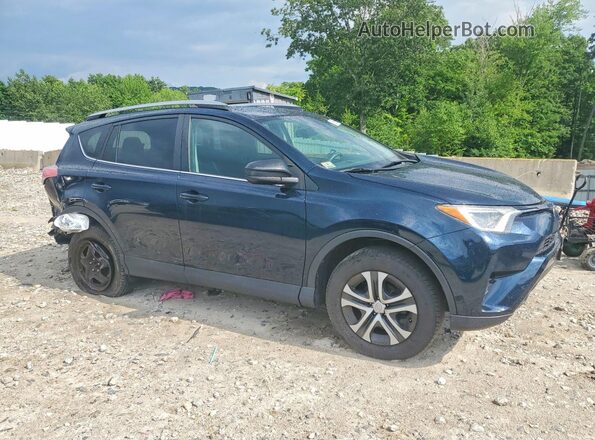 2T3BFREV4HW622303 2017 TOYOTA RAV4 Синий Передняя правая четверть