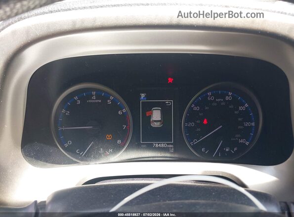 2T3BFREV4JW789136 2018 TOYOTA RAV4 Silver უკანა სავარძლების ხედი