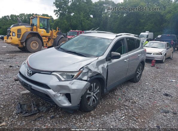 2T3BFREV5GW485161 2016 TOYOTA RAV4 Silver Առջևի ձախ երեք քառորդ տեսարան