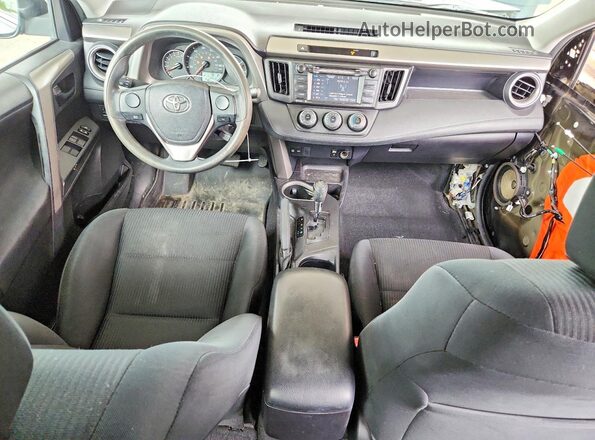 2T3BFREV5GW495186 2016 TOYOTA RAV4 Black წინა პანელის ხედი