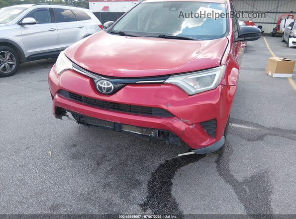 2T3BFREV5HW630751 2017 TOYOTA RAV4 Red წინა ხედი