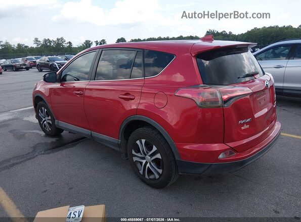 2T3BFREV5HW630751 2017 TOYOTA RAV4 Red უკანა მარცხენა