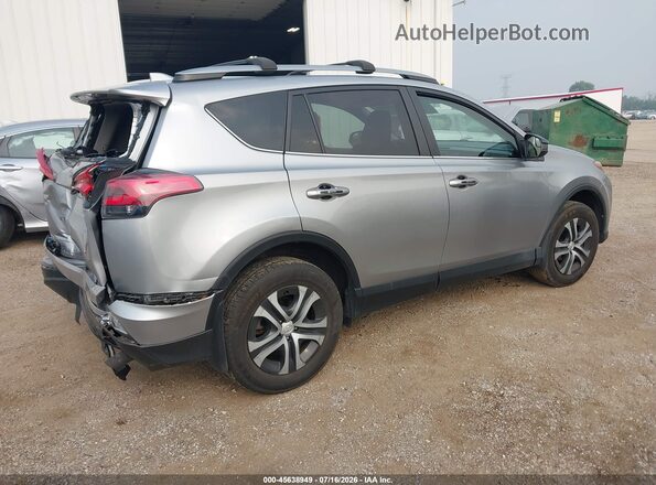 2T3BFREV5HW635450 2017 TOYOTA RAV4 Silver Tył prawy