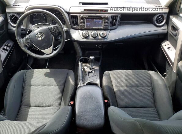 2T3BFREV5JW723615 2018 TOYOTA RAV4 Silver Առջևի վահանակի տեսք