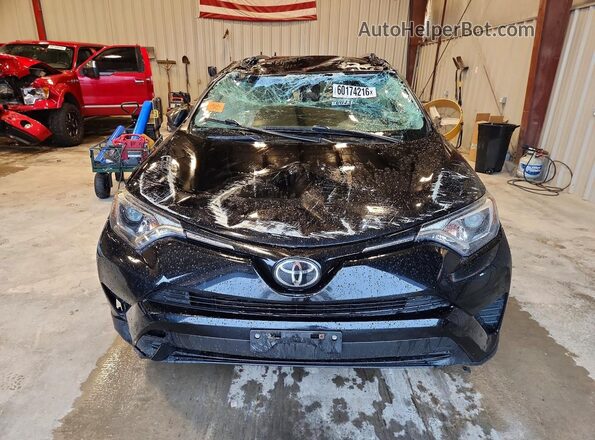 2T3BFREV5JW843110 2018 TOYOTA RAV4 Black Widok z przodu