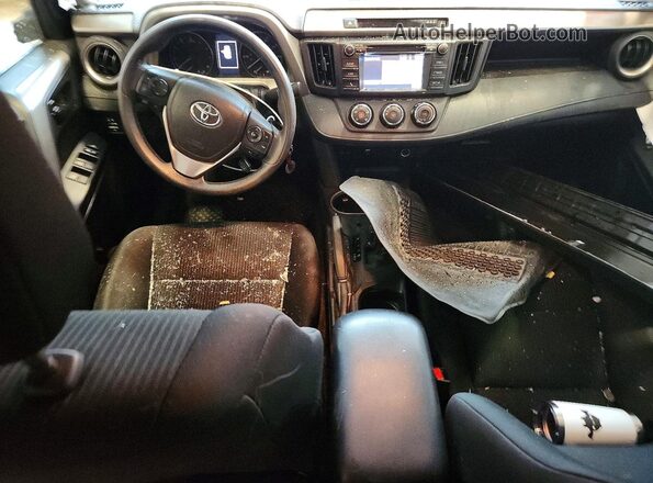 2T3BFREV5JW843110 2018 TOYOTA RAV4 Black Widok deski rozdzielczej