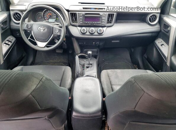2T3BFREV6GW445154 2016 TOYOTA RAV4 Black Dashboard view