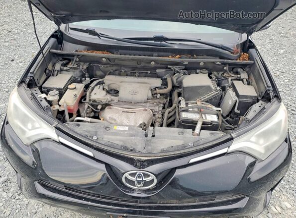 2T3BFREV6GW445154 2016 TOYOTA RAV4 Black Engine compartment view