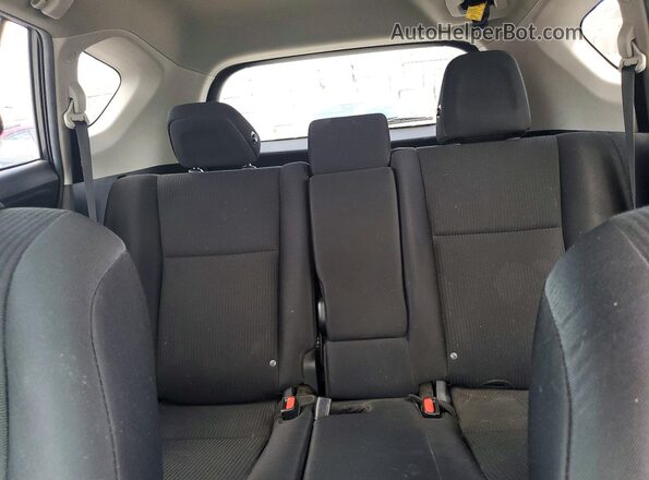 2T3BFREV6HW562167 2017 TOYOTA RAV4 Gray Вид задніх сидінь
