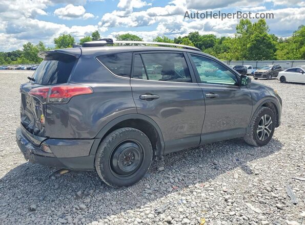 2T3BFREV6HW562167 2017 TOYOTA RAV4 Gray Задня права чверть