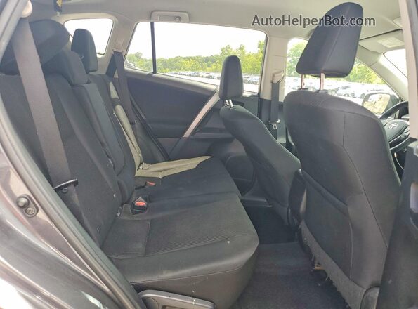 2T3BFREV6HW562167 2017 TOYOTA RAV4 Gray Вид задньої частини салону