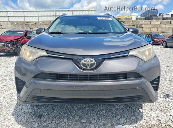2T3BFREV6HW562167 2017 TOYOTA RAV4 Gray Вид спереду