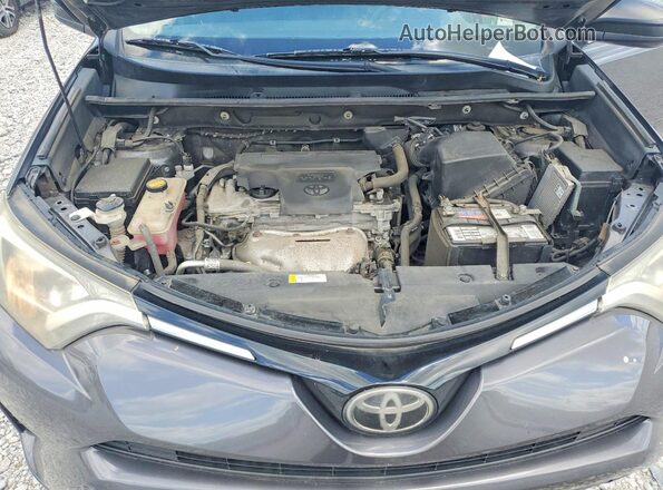 2T3BFREV6HW562167 2017 TOYOTA RAV4 Gray Вид підкапотного простору