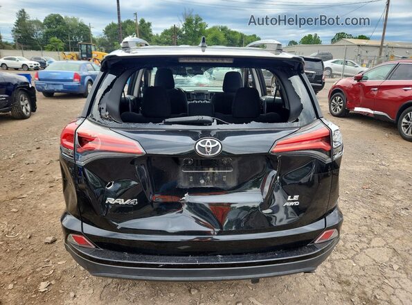 2T3BFREV6HW632296 2017 TOYOTA RAV4 Black Widok z tyłu