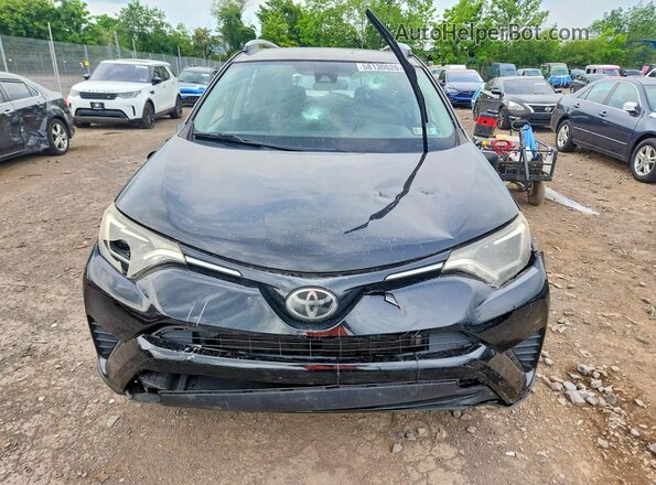 2T3BFREV6HW632296 2017 TOYOTA RAV4 Black Widok z przodu