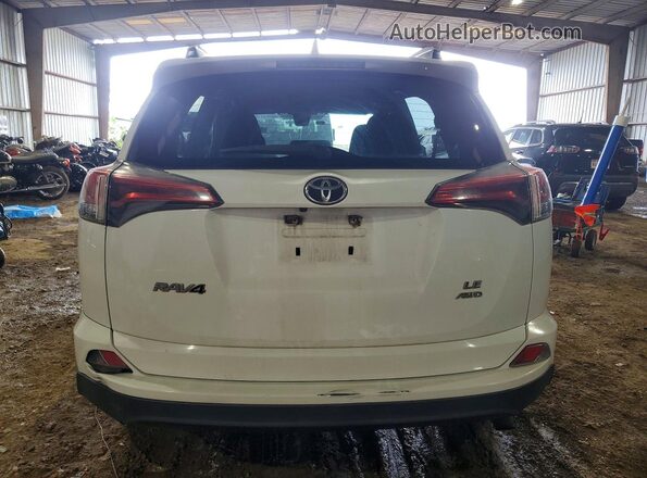 2T3BFREV6HW644125 2017 TOYOTA RAV4 White Вид ззаду