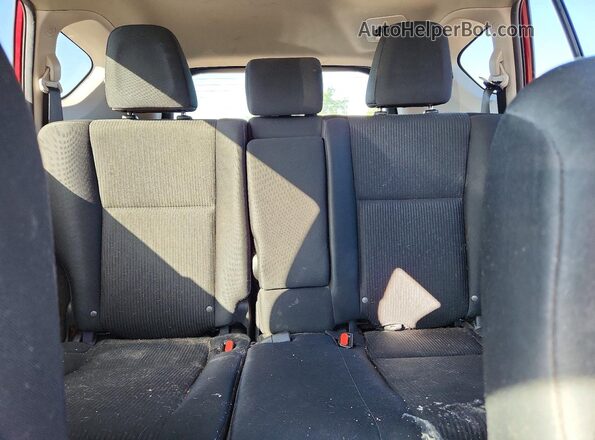 2T3BFREV6JW742237 2018 TOYOTA RAV4 Красный Вид задних сидений