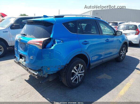 2T3BFREV7HW600652 2017 TOYOTA RAV4 Blue Հետևի աջ