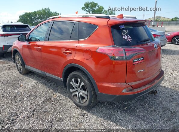 2T3BFREV8GW485302 2016 TOYOTA RAV4 Orange Trasero izquierdo