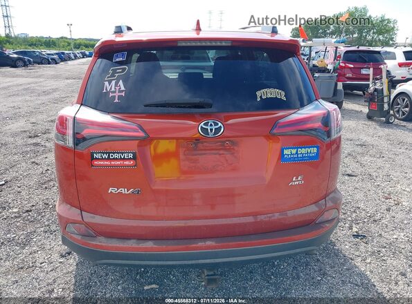 2T3BFREV8GW485302 2016 TOYOTA RAV4 Orange 