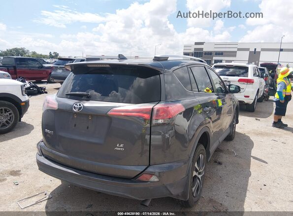 2T3BFREV8GW536300 2016 TOYOTA RAV4 Gray Trasero derecho