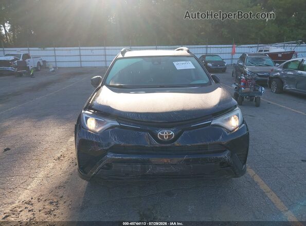 2T3BFREV8HW564874 2017 TOYOTA RAV4 Black Instrument cluster view