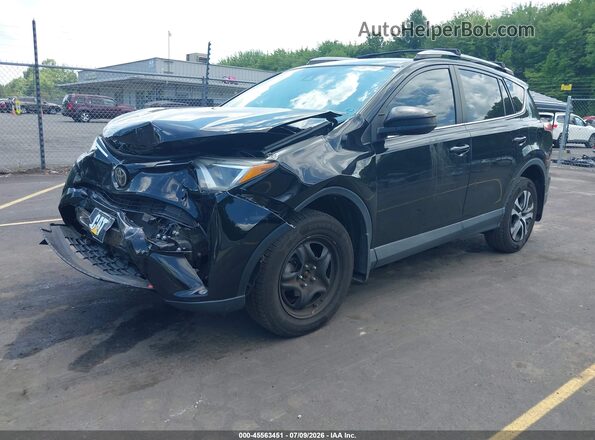 2T3BFREV8HW613250 2017 TOYOTA RAV4 Черный Передняя левая четверть