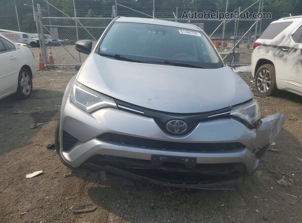 2T3BFREV8HW627164 2017 TOYOTA RAV4 Silver წინა ხედი