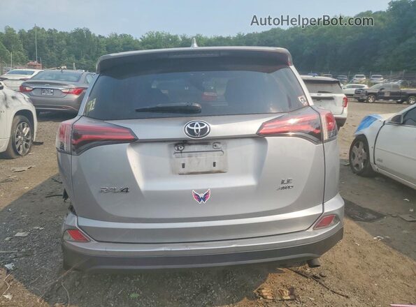 2T3BFREV8HW627164 2017 TOYOTA RAV4 Silver უკანა ხედი