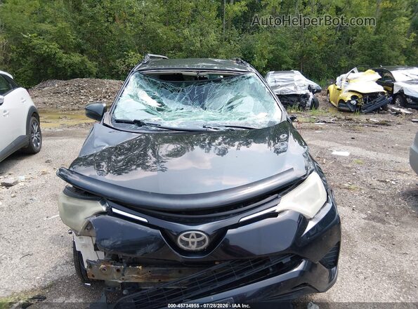 2T3BFREV8HW643560 2017 TOYOTA RAV4 Black Սարքավորումների վահանակի տեսք