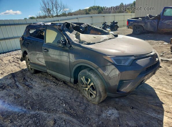 2T3BFREV8JW839570 2018 TOYOTA RAV4 Black Przód prawy