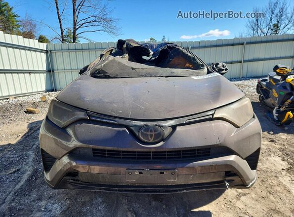 2T3BFREV8JW839570 2018 TOYOTA RAV4 Black Widok z przodu