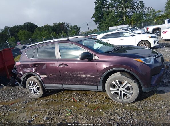 2T3BFREV9GW504388 2016 TOYOTA RAV4 Burgundy Սալոնի հետևի տեսք