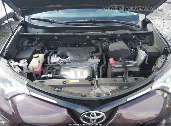2T3BFREV9GW504388 2016 TOYOTA RAV4 Burgundy Հետևի տեսք