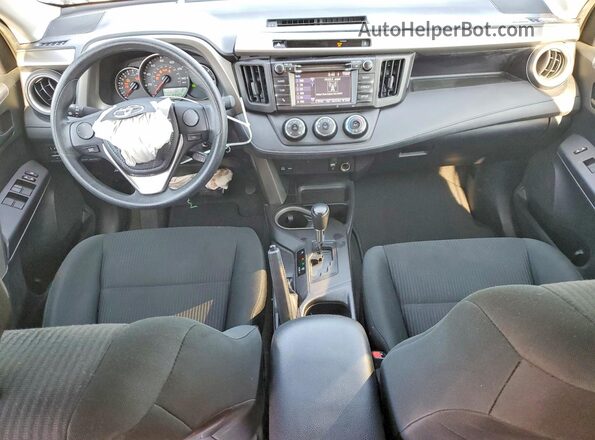 2T3BFREV9GW525855 2016 TOYOTA RAV4 Gray Widok deski rozdzielczej