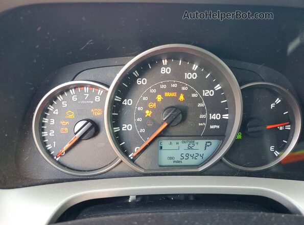 2T3BFREV9GW525855 2016 TOYOTA RAV4 Gray Widok zestawu wskaźników