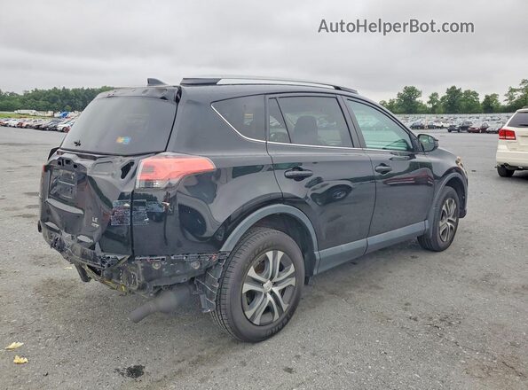 2T3BFREV9HW582476 2017 TOYOTA RAV4 Black Հետևի աջ